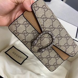 GG Dionysus Gucci supreme super mini bag